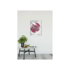 New Komar Wandbild Iguana Circle 50x70 cm