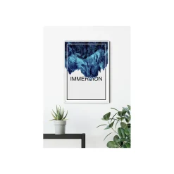 Hot Komar Wandbild Immersion Blue 50x70 cm