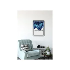 Hot Komar Wandbild Immersion Blue 50x70 cm