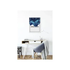 Hot Komar Wandbild Immersion Blue 50x70 cm