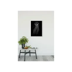 Komar Wandbild Jellyfish Black 50x70 cm