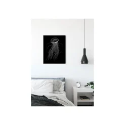 Komar Wandbild Jellyfish Black 50x70 cm
