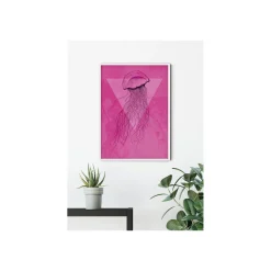 Outlet Komar Wandbild Jellyfish Pink 50x70 cm