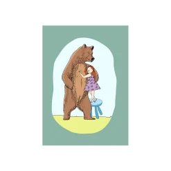 Online Komar Wandbild Lili and Bear 50x70 cm
