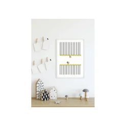 New Komar Wandbild Mickey Mouse Footlines 50x70 cm