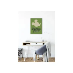 Best Komar Wandbild Mickey Mouse Green Head 40x50 cm