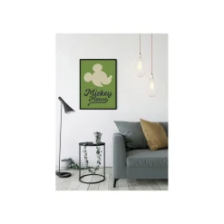 Best Komar Wandbild Mickey Mouse Green Head 40x50 cm