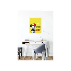 Hot Komar Wandbild Mickey Mouse Moustache 40x50 cm