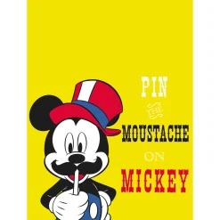 Hot Komar Wandbild Mickey Mouse Moustache 40x50 cm