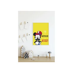 Hot Komar Wandbild Mickey Mouse Moustache 40x50 cm