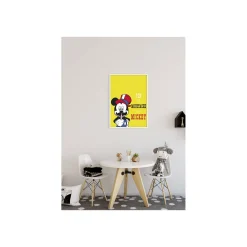 Hot Komar Wandbild Mickey Mouse Moustache 40x50 cm