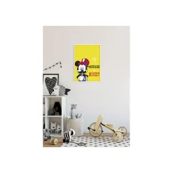 Hot Komar Wandbild Mickey Mouse Moustache 40x50 cm