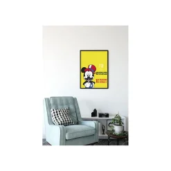 Hot Komar Wandbild Mickey Mouse Moustache 40x50 cm