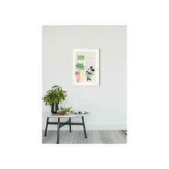 New Komar Wandbild Minnie Mouse Palms 50x70 cm