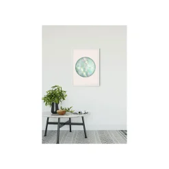New Komar Wandbild Mosaik Circle Verde 50x70 cm