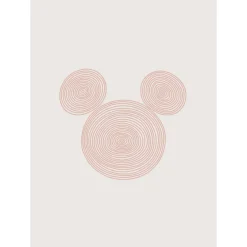 Online Komar Wandbild Pink Curls 50x70 cm