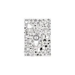 Best Komar Wandbild Scribble Park 50x70 cm
