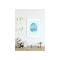 Discount Komar Wandbild Shelly Patterns Aqua 50x70 cm