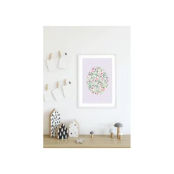Best Komar Wandbild Shelly Patterns Lavender 50x70 cm