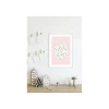 New Komar Wandbild Shelly Patterns Rose 50x70 cm