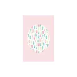 New Komar Wandbild Shelly Patterns Rose 50x70 cm