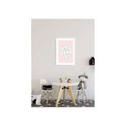 New Komar Wandbild Shelly Patterns Rose 50x70 cm