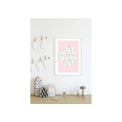 Hot Komar Wandbild Shelly Patterns Rose 40x50 cm