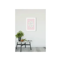 Hot Komar Wandbild Shelly Patterns Rose 40x50 cm