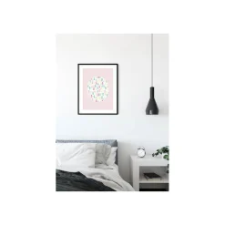Hot Komar Wandbild Shelly Patterns Rose 40x50 cm