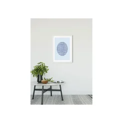 Best Komar Wandbild Shelly Patterns Blue 40x50 cm