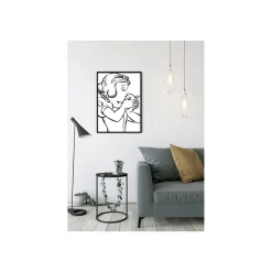 Hot Komar Wandbild Snow White Apple Bite white 40x50 cm