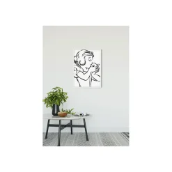 Hot Komar Wandbild Snow White Apple Bite white 40x50 cm