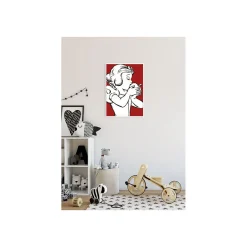 Discount Komar Wandbild Snow White Apple Bite red 40x50 cm
