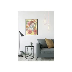 New Komar Wandbild Snow White Flowers 50x70 cm