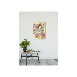 New Komar Wandbild Snow White Flowers 50x70 cm