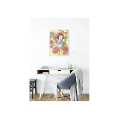 New Komar Wandbild Snow White Flowers 50x70 cm