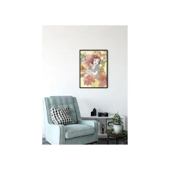 New Komar Wandbild Snow White Flowers 50x70 cm