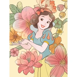 Outlet Komar Wandbild Snow White Flowers 40x50 cm