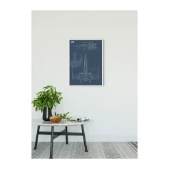 Online Komar Wandbild Star Wars Blueprint X-Wing 50x70 cm