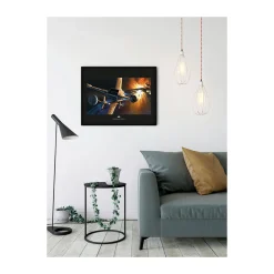 New Komar Wandbild Star Wars Classic Endor Orbit War 50x40 cm
