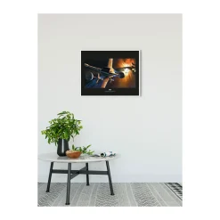 New Komar Wandbild Star Wars Classic Endor Orbit War 50x40 cm