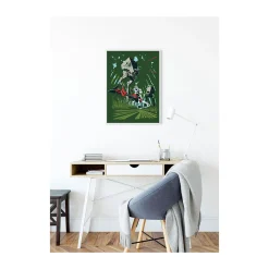 New Komar Wandbild Star Wars Classic Vector Endor 50x70 cm