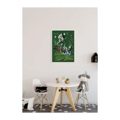 New Komar Wandbild Star Wars Classic Vector Endor 50x70 cm
