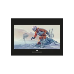 New Komar Wandbild Star Wars Classic Hoth Battle Pilot 70x50 cm