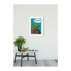 New Komar Wandbild Star Wars Classic Comic Quote Yoda 50x70 cm
