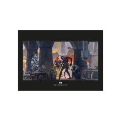 Komar Wandbild Star Wars Classic Mos Eisley Streets 50x40 cm