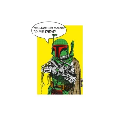 Outlet Komar Wandbild Star Wars Classic Comic Quote Boba_Fett 40x50 cm