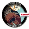Clearance Komar Wandbild Star Wars Classic Vector Asteroid Worm 40x50 cm