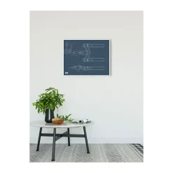 Online Komar Wandbild Star Wars EP9 Blueprint Y-Wing 50x40 cm