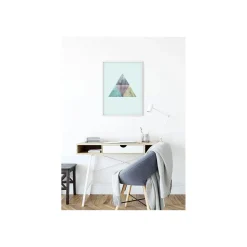 Sale Komar Wandbild Triangles Top Blue 50x70 cm